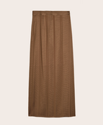 Nemea Midi Silk Jacquard Skirt