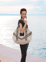 Thalassa Scuba Beach Bag in Beige