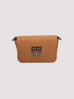 Agapi Raffia Bag in Tobacco