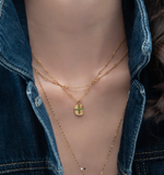 Twist Line Chain Necklace