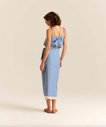 Paula Top in Blue Stripes