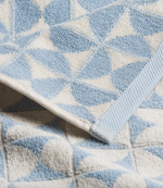 Harper Hand Towel in Misty Blue