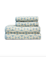 Harper Hand Towel in Misty Blue