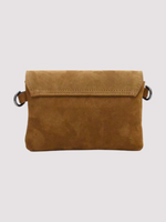 Antiparos Mini Crossbody Bag – Cognac Suede
