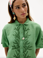 Kimono Shirt in Mint