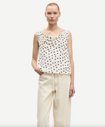 Sapoppy Top in Drifting Dot Egret