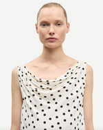 Sapoppy Top in Drifting Dot Egret