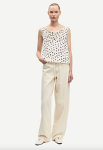 Sapoppy Top in Drifting Dot Egret
