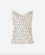 Sapoppy Top in Drifting Dot Egret