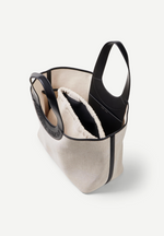 Saberta Beach Bag in Bone White