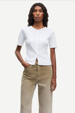 Sajuni ss Cardigan in White