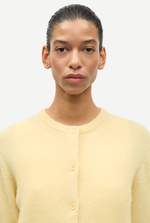 Nor Short Cardigan in Straw