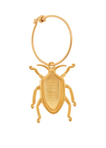 Jewel Beetle Hoops Yellow Blue