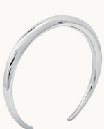 Tusk Cuff in Sterling Silver