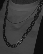 Stirrup Chain in Sterling Silver
