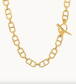 Stirrup Chain in Gold Vermil