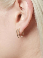 Classic Infinite Tusk Earrings - Pair