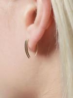 Classic Infinite Tusk Earrings - Pair