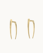Classic Infinite Tusk Earrings - Pair