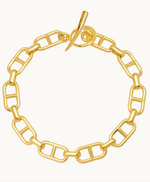 Stirrup Chain Bracelet - Gold Vermeil