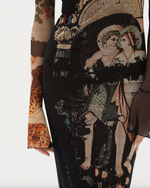 Bastet Pheonix Mesh Dress