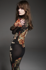 Bastet Pheonix Mesh Dress