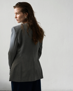 Hourglass Blazer in Grey