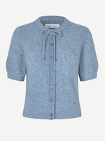 Salora SS Cardigan in Windward Blue