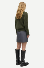 Nor Short Cardigan in Forest Night