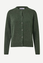 Nor Short Cardigan in Forest Night