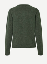 Nor Short Cardigan in Forest Night