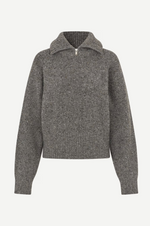 Saamandy Turtleneck in Lead Gray Mel.