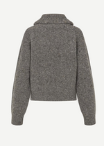Saamandy Turtleneck in Lead Gray Mel.
