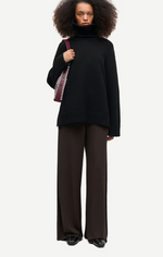 Saumi Trousers in Mulch
