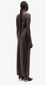Sunna Dress in Mulch Dott