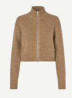 Sajeanne Cardigan in Lead Gray