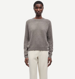Boston O-Neck in Grey Blue Mel.