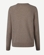 Boston O-Neck in Grey Blue Mel.