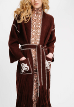 Saddler Coat in Brown