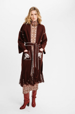 Saddler Coat in Brown