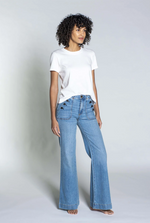 Brickhouse Wide Leg in Harbour