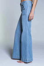 Brickhouse Wide Leg in Harbour