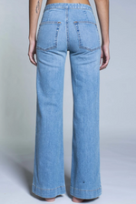 Brickhouse Wide Leg in Harbour