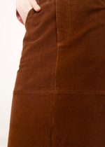 Angela Skirt in Tobacco