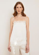 Courtney Lace Cami in Gardenia