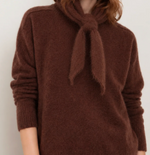 Audrey Scarf in Cacao Mix