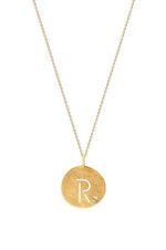 Monogram Pendant with Chain