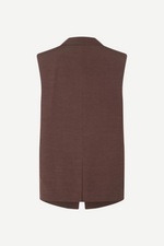 Sathena Vest in French Roast
