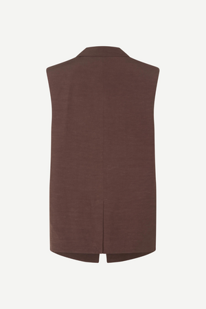 Sathena Vest in French Roast