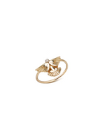 14K Gold "Wings" Talisman 2025 Ring